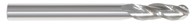 3 Flute - Ball End